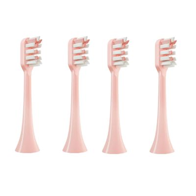 WENH 4pcs for X3/X3U/X5 Replacement Toothbrush Heads Sonic Electric Tooth Brush Nozzle Heads(4Pink)