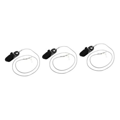 Healeved 3pcs Hearing Aid Hanging Strap Retention Rope Soft Prevent Loss for Outdoor Activities Boys and Girls and Seniors