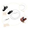 Healeved 3pcs Hearing Aid Hanging Strap Retention Rope Soft Prevent Loss for Outdoor Activities Boys and Girls and Seniors view 2