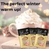 Hot Chocolate Sachet 28g (10 pack) - Rich & Creamy Instant Hot Chocolate - Perfect for Travel, Work, or Home - Individually Wrapped for Freshness - WoodzyCo Exclusive view 2