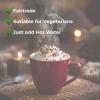 Hot Chocolate Sachet 28g (10 pack) - Rich & Creamy Instant Hot Chocolate - Perfect for Travel, Work, or Home - Individually Wrapped for Freshness - WoodzyCo Exclusive view 3