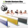 CMYUN Threshold Strip Aluminum Stairs Nosing Strips with Anti Slip Rubber, L-Shaped Staircase Edge Protector, Stair Nose Edging Smooth Transition Strip, Hotel Office(Blue,WxH 5x2cm(2x0.8in)) view 3