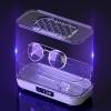 Retainer Cleaner Ultrasonic - 400ml Ultrasonic Cleaning Machine | 360 Degree Denture Cleaning Machine with 3 Modes | Ultrasonic Jewelry Cleaner Ultrasonic Cleaner Machine for Rings Glasses view 2