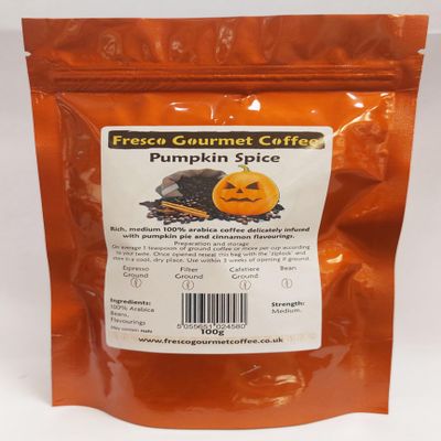 Flavoured Coffee Bean - Pumpkin Spice Whole Beans 500g