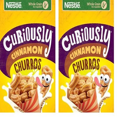 Nestl Curiously Churros, 360g (Pack of 2)