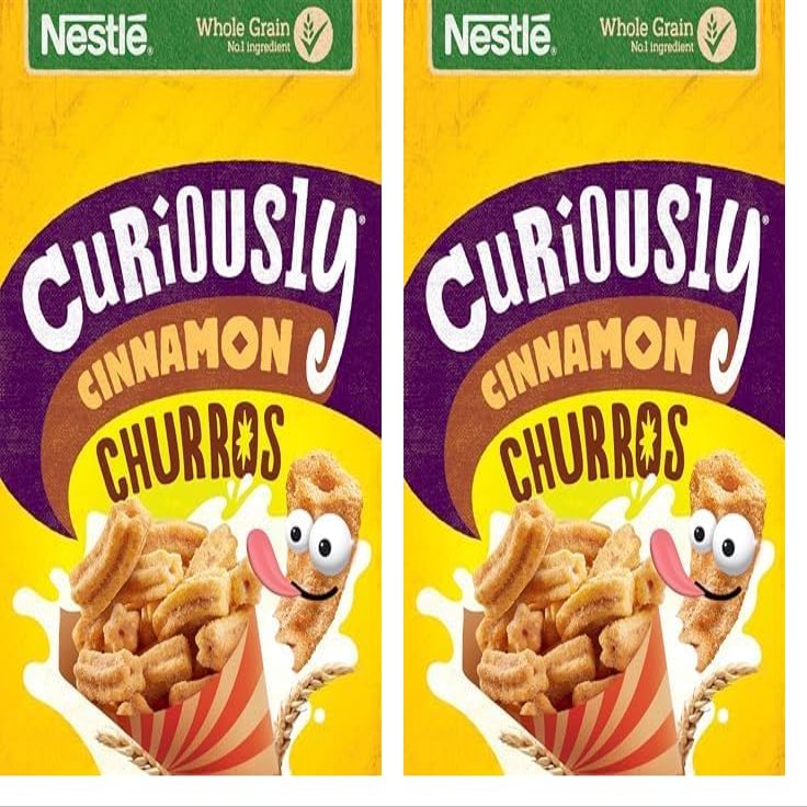 Nestl Curiously Churros, 360g (Pack of 2)