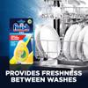 Finish, Dishwasher Freshener, Lemon (2 pack) Eliminates Odour, Clean and Fresh Smell up to 120 Washes view 4