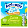 Ambrosia Devon Ready-to-Eat Creamy & Delicious Light Devon Custard Carton, 30% Less Fat & Sugar, 500 g (Pack of 6) view 2