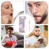 Nose Hair Trimmer, Men's Nose Hair Trimmer, 2-in-1 Nose Trimmer, Portable Nose Hair Trimmer, Manual Nose Hair Remover with Storage Box for Nose, Ear and Moustache Hair view 4