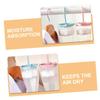 BUGUUYO 2pcs Closet Moisture Absorbers Umbrella Design Hanging Style Wardrobe De Humid If Cation Box for Reducing Humidity in Closet and Home view 3