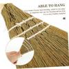 TOGEVAL 3pcs Small Desktop Broom Set with Short Handle, Portable Whisk Dust Brush for Household Cleaning, Dust Removing Brush for Kitchen and Office Surfaces view 4