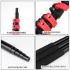LwiftGal Photovoltaic Solar Panel Cleaner 3.6m-10.8m Telescopic Extension Pole with Water Pipes for Window Cleaning Conservatory Roof and More,10.8m(36ft) view 3