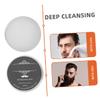 Healvian 2pcs Sandalwood Shaving Soap Hair Shaving Moisturizer Barber Supply Deep Cleansing Hydration Men's Beard Soaps view 3