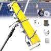 zxmeimm Electric Solar Photovoltaic Panel Cleaning,100cm Roller Brush,Solar Panel Cleaning Brush,Super Cleaning Power,4-8m Telescopic Pole,Outdoor Washing Device Tool,8M view 1