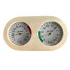Wood Sauna Thermo-Hygrometer, 2-In-1 Thermometer And Hygromete R, Sauna Wooden Thermometer Sauna Temperature Humidity Meter, 235 * 130mm view 1