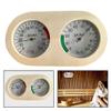 Wood Sauna Thermo-Hygrometer, 2-In-1 Thermometer And Hygromete R, Sauna Wooden Thermometer Sauna Temperature Humidity Meter, 235 * 130mm view 4
