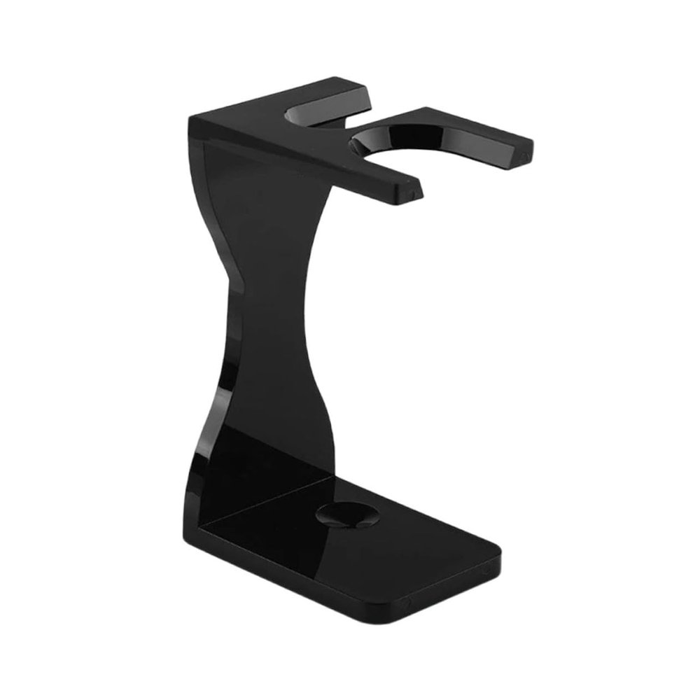 Healeved Beard Brush Acrylic Holder Shaving Brush Stand for Home Barbershop Use 12 X 7.2 X 4.5 CM Storage Breakage Prevention