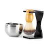 Healeved Beard Brush Acrylic Holder Shaving Brush Stand for Home Barbershop Use 12 X 7.2 X 4.5 CM Storage Breakage Prevention view 4