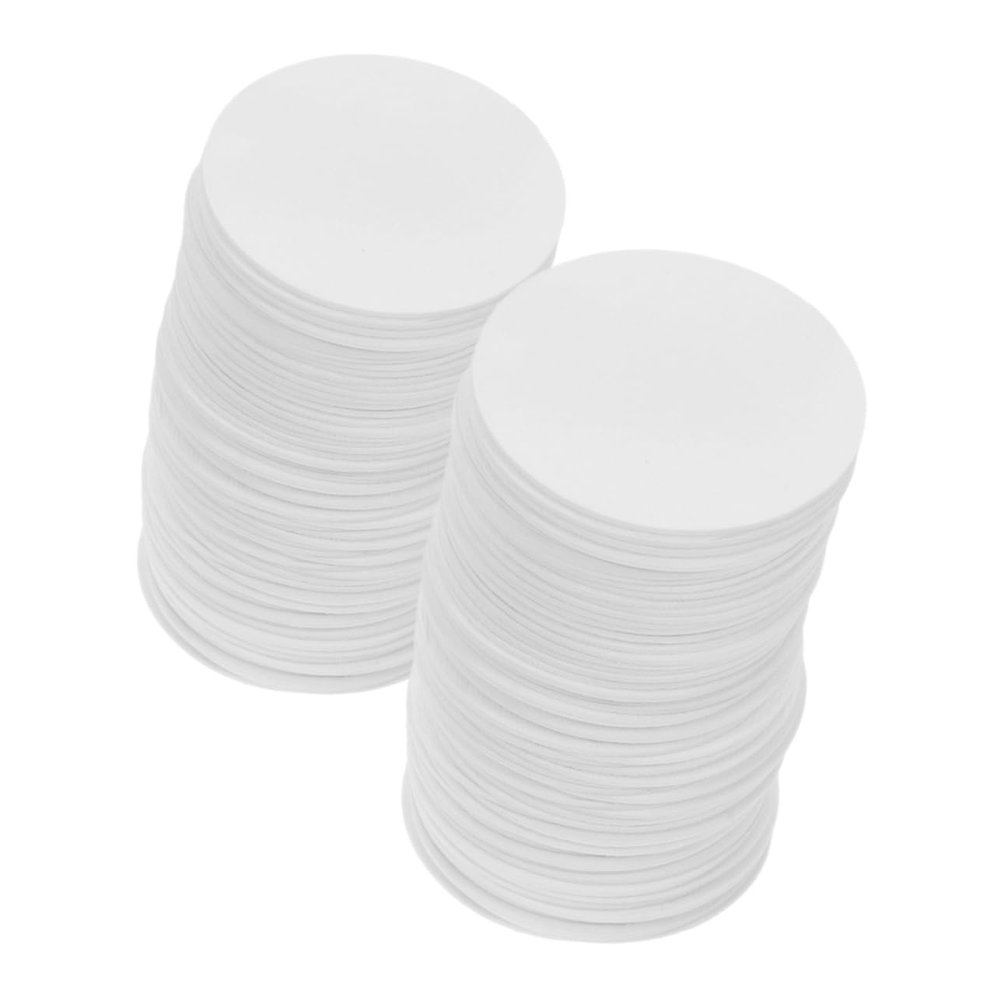 Alipis Portable Plant Fibre Desiccant Sheets 4cm Round Food Storage Dryer Sheets 100 Pack Tea Leaves Absorbent