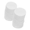 Alipis Portable Plant Fibre Desiccant Sheets 4cm Round Food Storage Dryer Sheets 100 Pack Tea Leaves Absorbent view 1