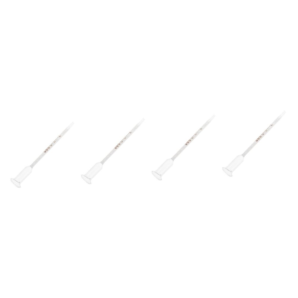HAPINARY 4pcs Alcohol Hydrometer Test Jar Brewing Tool Portable Alcohol Tester for Spirits