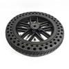 1 Pair of 10 "Front Wheel Replacement Wheels, 10x1.50 Front Wheels for Electric Wheelchairs, Honeycomb Rubber Tires,Bearing 12mm/1/2 view 3
