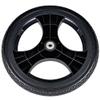 12Wheelchair Wheel Replacement, Transport Chair Rear Wheel Assembly, Solid Tire Rear Wheel for Manual Wheelchair Replacement Parts, Transfer Chair Accessory view 3