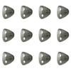 12 PCS Hearing Aid Domes  Soft Silicone Replacement Eartips with Black Layer Open Dome, 12 mm Accessories for Moderate Hearing Loss in Seniors view 1
