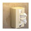 BLMAGS exquisite Plastic Tissue Box Cover creative geometry Tissue Holder wall-mounted Tissue Box storage 19x12x9.5 cm/7.5x4.7x3.7 in Convenient view 1