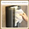 BLMAGS exquisite Plastic Tissue Box Cover creative geometry Tissue Holder wall-mounted Tissue Box storage 19x12x9.5 cm/7.5x4.7x3.7 in Convenient view 3