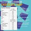 Fatt Keto Cookies - 12 X 30g Pack (Chocolate Chip) - 2.8g carbs - Ketogenic, Low Carb, Low Sugar, High Prebiotic Fibre - FattBar view 2