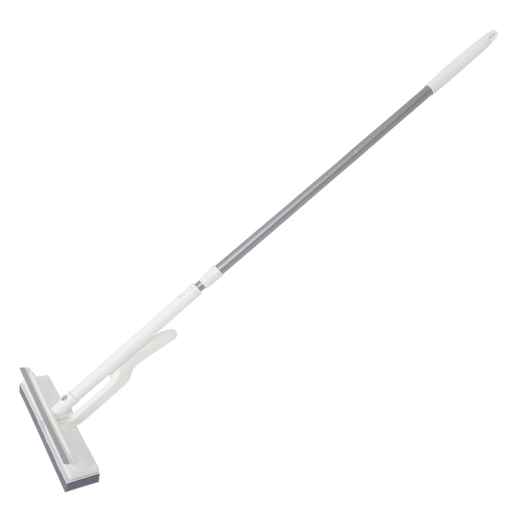 Healeved Small Size Kids Sponge Mop for Floor Cleaning Self Wringing Mini Household Mop for Bathroom Tiles Glass Child-friendly Cleaning Tool