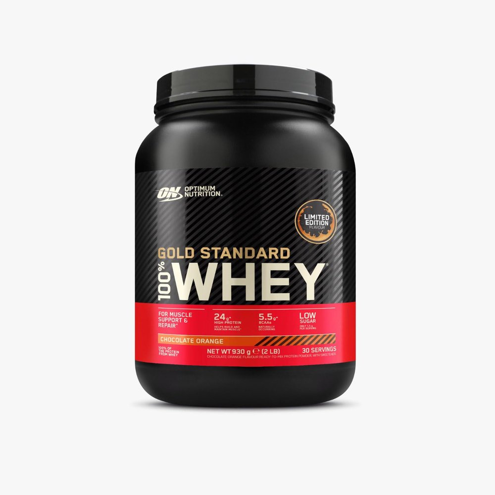 Optimum Nutrition Gold Standard 100% Whey Protein Powder, Limited Edition Chocolate Orange, 930g, 30 Servings