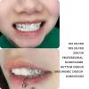ZZDT Tooth gems Silver Zircon Cross shape Teeth gems Diy Tooth gem kit Accessory Tweezer Cleaning rod view 3