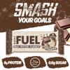 BodyFuel High Protein Flapjack - 8g Protein, Low Sugar, High Fiber Snack for Pre-Workout & Post-Workout Recovery (Chocolate)(12 x 40g) view 4