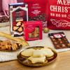 Santas Sack Festive Hamper  Family Basket - Christmas Basket  Chocolate Selection  Valley Bakery Shortbread  Corporate Present  Staff Reward view 3