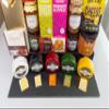 InterHamper | Golden Banquet Food Hamper Gift fit for a King with a selection of cheese truckles, charcuterie and much more all presented in a Golden Gift Box view 2