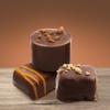 Harris & James Milk Chocolate Collection 12 Piece Chocolate Selection Box. Handmade Luxury Milk Chocolates From Bean To Bar. Fudge Square, Salted Caramel & Hazelnut Praline Mixed Selection Box 180g view 3