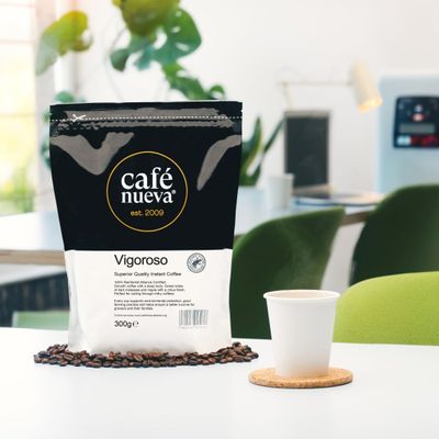 Aimia Cafe Nueva Vigoroso Instant Coffee (10 x 300g) - 100% Arabica