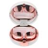 Healeved Marble Pattern Contact-Lens Storage Case Portable Plastic Lens Box Multi-Function Household Contact-Lens Container for Cosmetic Accessory view 1