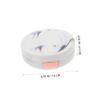 Healeved Marble Pattern Contact-Lens Storage Case Portable Plastic Lens Box Multi-Function Household Contact-Lens Container for Cosmetic Accessory view 4