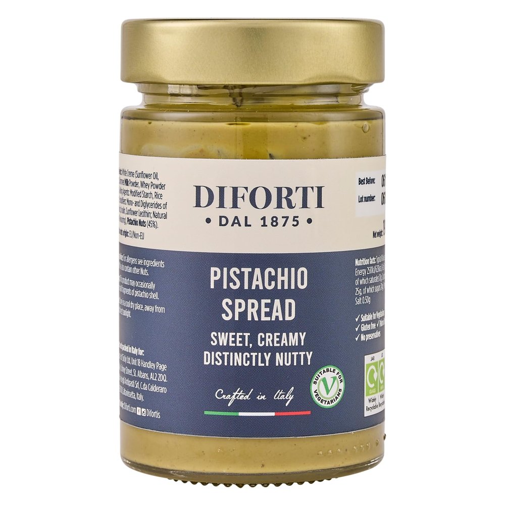 Diforti Sweet Pistachio Spread, 190g