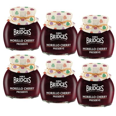 Mrs Bridges - Morello Cherry Preserve - 340g - Pack of 6