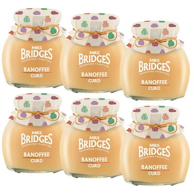 Mrs Bridges - Banoffee Curd - 340g - Pack of 6