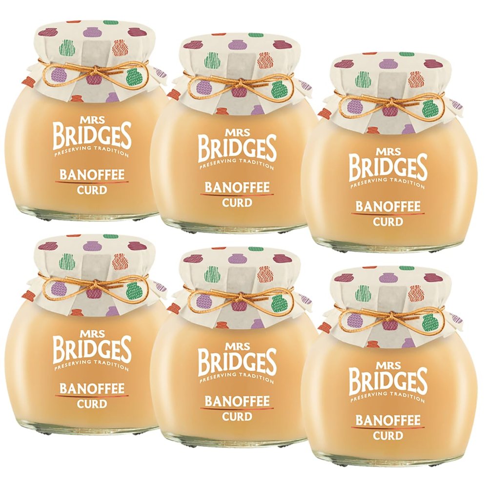 Mrs Bridges - Banoffee Curd - 340g - Pack of 6