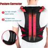 XS-5XL Plus Size Posture Corrector Men Women Back Brace For Upper And Lower Back Support Straightener Waist Belts Provides Neck, Back, Shoulder Pain Relief,Black,XX view 3