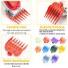 10 Pcs Professional Hair Clipper Guide Combs,Multi Size Replacement Guards Set,Attachment Guide Combs for Many Clippers Trimmers view 2