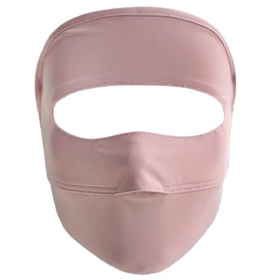 Sun Protection Mask UV Face Masks UPF Face Cover Breathable Full Face Mask with Vented Holes Elastic Band Fast Dry Washable Reusable Sunscreen Mask for Running Cycling Style 2, Sun Protection Mask