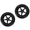 12 Inch Wheelchair Wheel Replacement Parts 1 Pair 12 1/2 X 2 1/4 Inch Traffic Chair Rear Wheel Assembly, Manual Wheelchair Replacement Parts Solid Tire Rear Wheel view 1