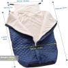 Ninisup Wheelchair Warmer Blanket, Winter Windproof Wheelchair Blanket Leg Warmer Cover, Cosy Wheelchair Warm Covers Leg and and Lower Body Universal fit for Adults view 2